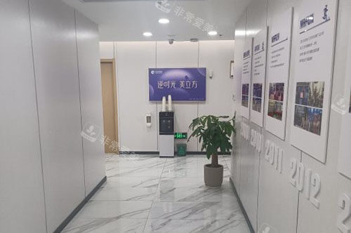 东莞美立方美容走廊环境图