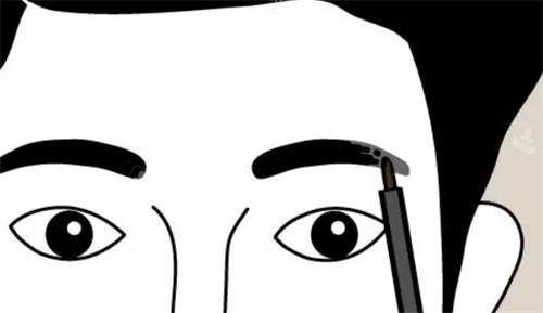 男士眉毛设计图