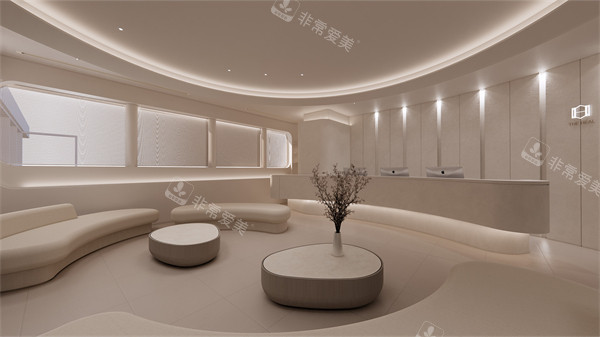 韩国德希尔皮肤科麻浦公德分院大厅环境