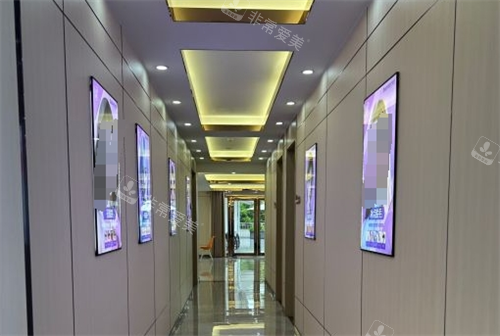 桂林华美整形走廊环境