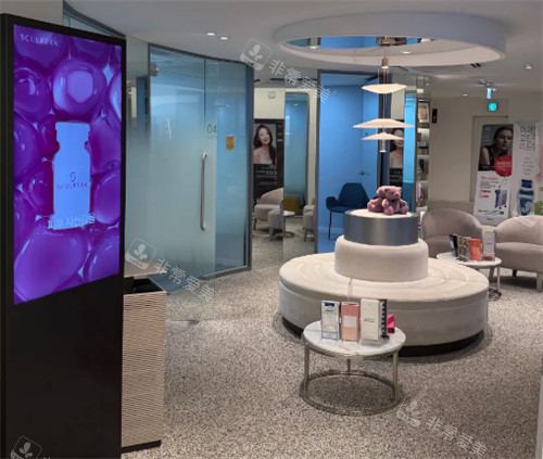 韩国barog医院釜山西面店大厅