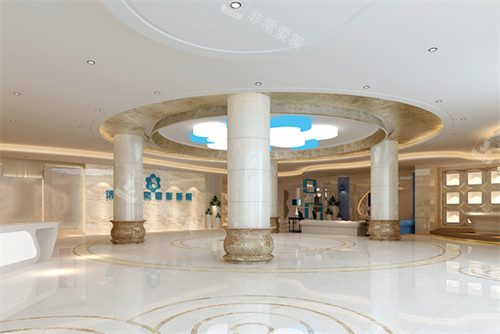 济南海峡整形一楼大厅