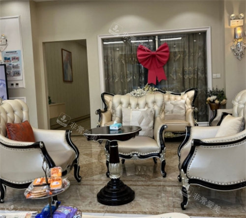 武汉赫本医疗美容医院休息区