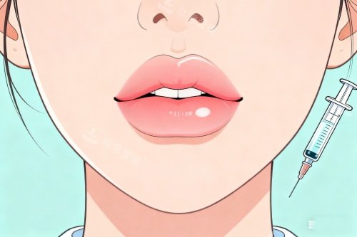 注射豐唇成果圖