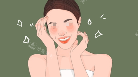 光子嫩膚術(shù)后示意圖