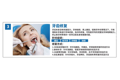 蓝天口腔牙齿修复优势图