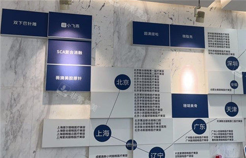 重庆郑荃丽格医疗美容宣传墙