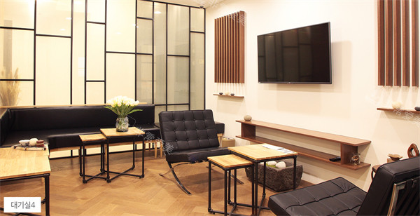 釜山miul皮肤科等待区环境