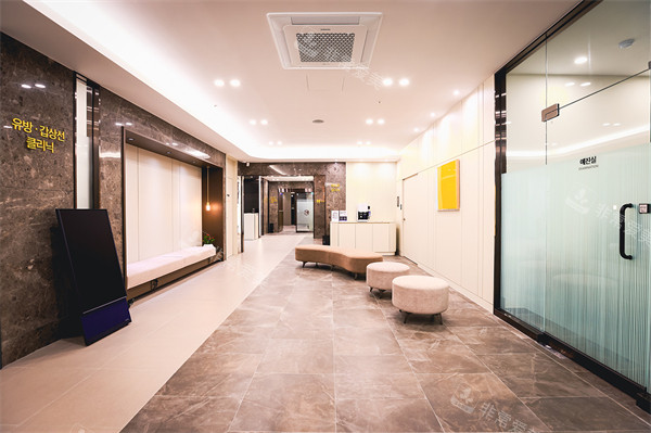 釜山mediwoman妇科的大厅环境