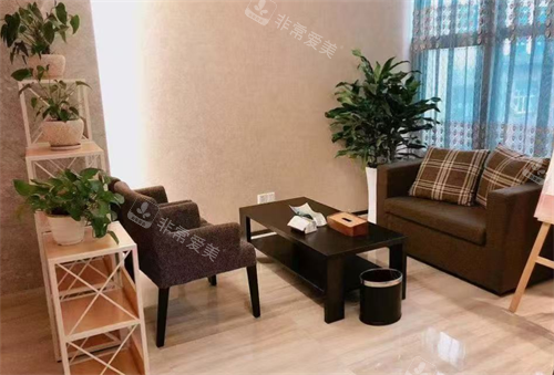 重庆晶肤医美观音桥接待区