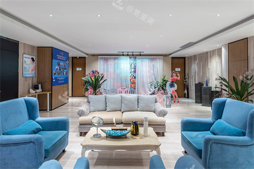 重庆晶肤医疗美容大厅休息区