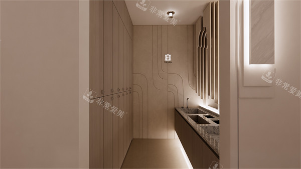 韩国德希尔皮肤科麻浦公德分院洗手间环境