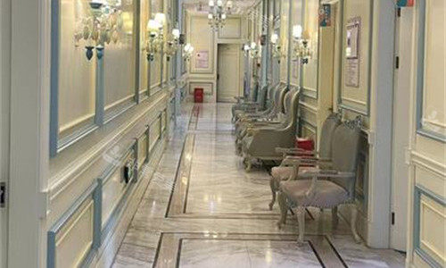 广元朗睿整形走廊图