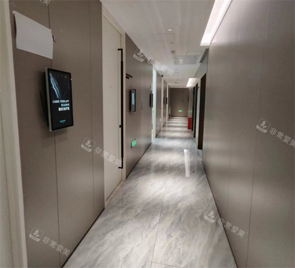 北京华臣整形走廊环境