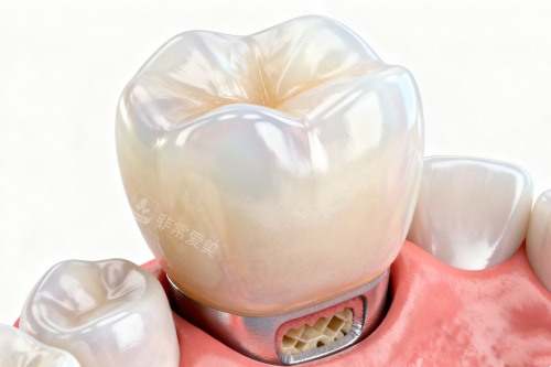 全瓷牙冠卡通图片展示