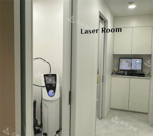 韩国own皮肤科医院三成店走廊