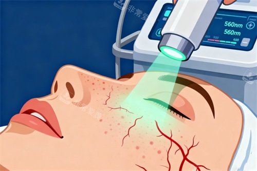 面部做医美卡通图