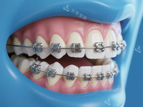 牙齿矫正图片