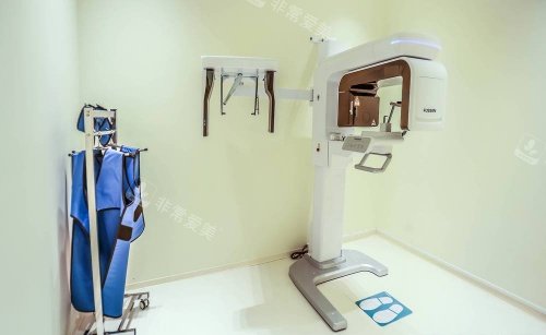 青岛亿口康口腔拍片室示意图