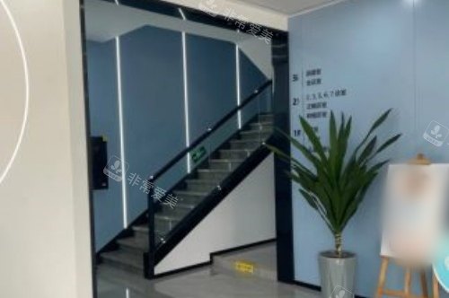 山东济南天真口腔印象济南店楼梯