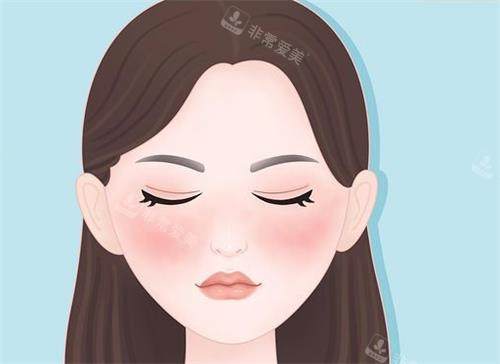 红血丝的卡通示意图