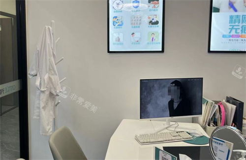 北京牛大夫植发诊室一角