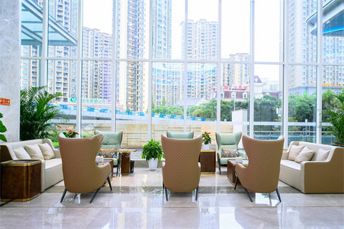 重庆星荣整形医院大厅休息区