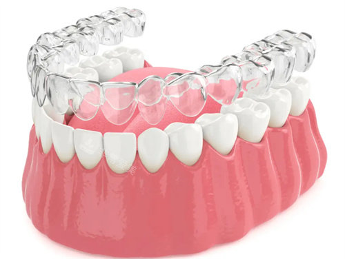 隐形矫正卡通图