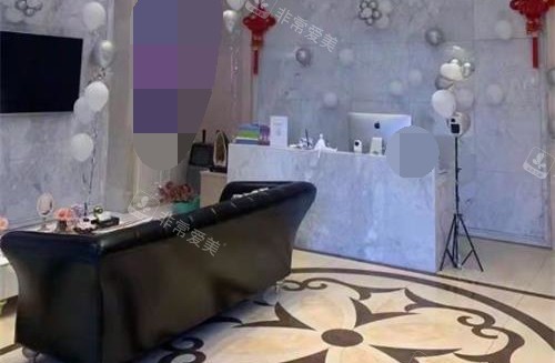 银川田永成整形医院大厅前台