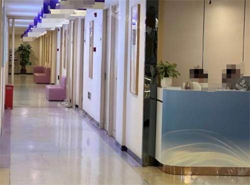 武汉美莱医疗美容的走廊