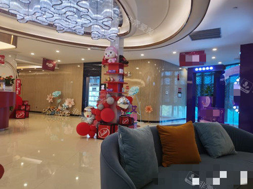 昆明娇点整形美容大厅环境