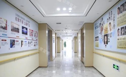 河南整形美容医院走廊示意图