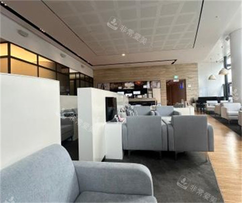 韓國(guó)夢(mèng)想整形休息區(qū)環(huán)境