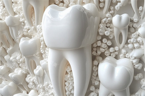 牙齿漫画模拟示意图