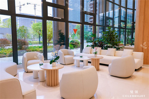 上海曼领医疗美容医院二楼休息区