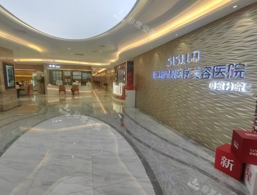 北京新星靚醫(yī)療美容醫(yī)院大廳一側(cè)環(huán)境