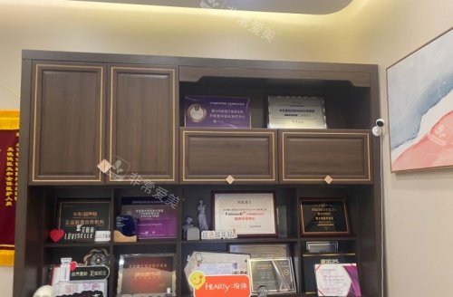 北京蕾士悦容整形展示柜示意图