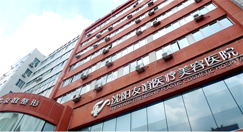 沈阳友谊整形大楼仰视图