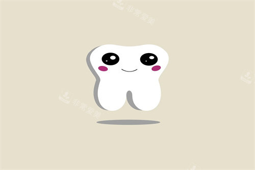 牙齿知识卡通图