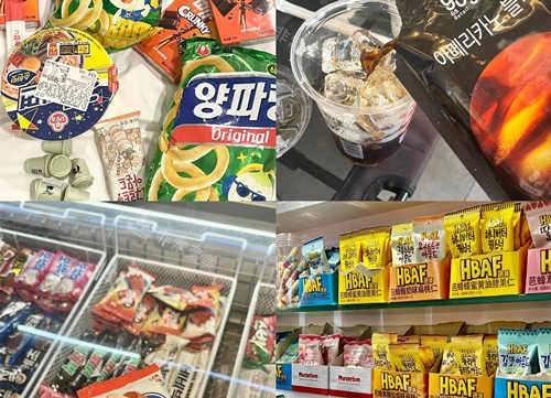 韩国购物零食