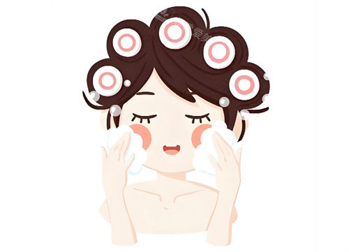 护肤卡通图展示