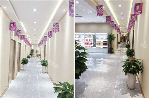 十堰绽颜整形走廊环境图