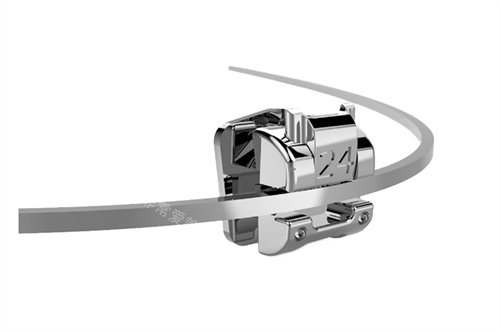 益锐UDG金属自锁托槽正面细节