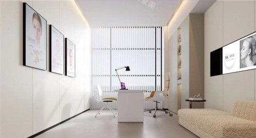 西安赫本整形面诊区示意图