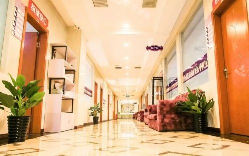 孝感臻爱天妃整形医院走廊示意图