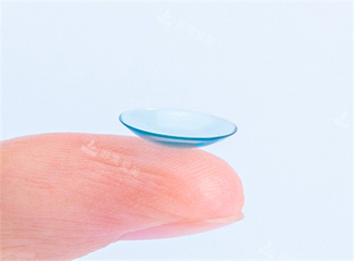 角膜塑形镜示意图