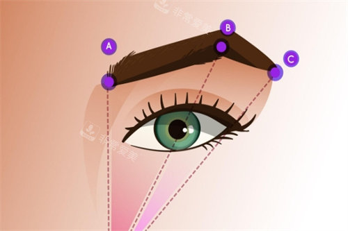 眼部整形卡通图