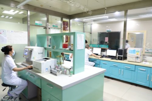 北京国丹白癜风医院护士站