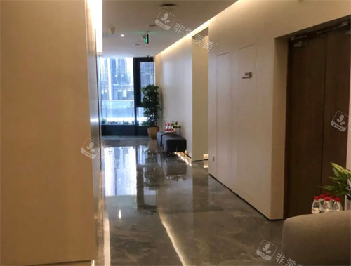 北京优翔瑞伊医疗美容内部走廊环境
