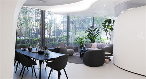 北京优翔瑞伊医疗美容大厅休息区